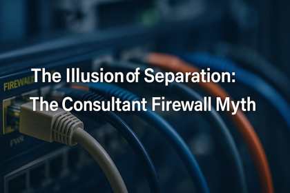 The Illusion of Separation: The Consultant Firewall Myth 27 The Illusion of Separation: The Consultant Firewall Myth