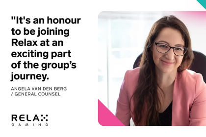 Angela van den Berg joins Relax Gaming legal team