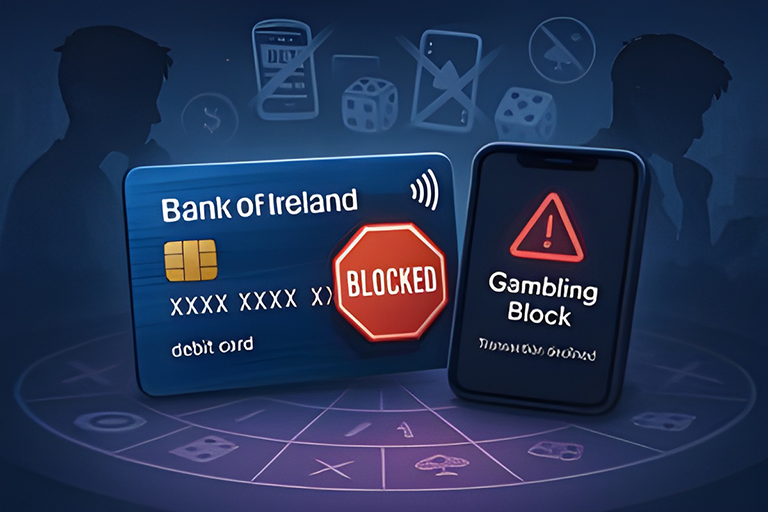 Bank of Ireland adds gambling block for debit cards