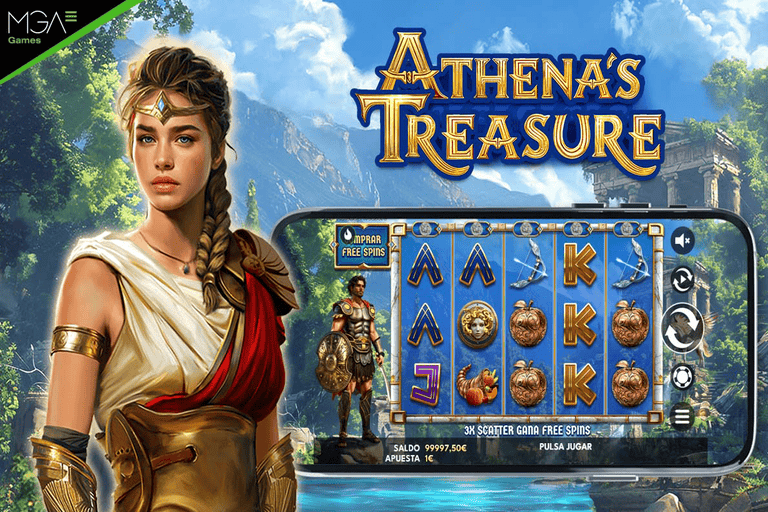 MGA Games Unveils Athena’s Treasure Slot Game