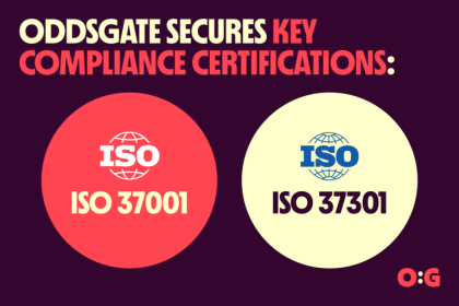 Oddsgate achieves ISO 37001 and 37301 certifications