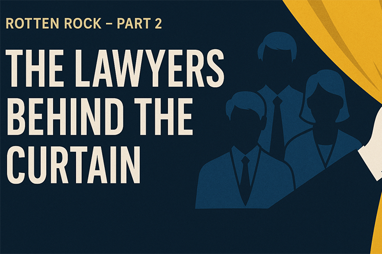 Rotten Rock – Part 2: The lawyers behind the curtain!
