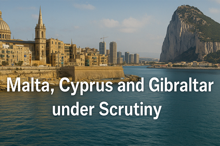 When Offshore isn’t an Escape: Malta, Cyprus and Gibraltar under Scrutiny