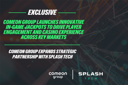 ComeOn Group startet Echtzeit Jackpots mit Splash Tech 10 ComeOn Group Unveils Real-Time Jackpots With Splash Tech