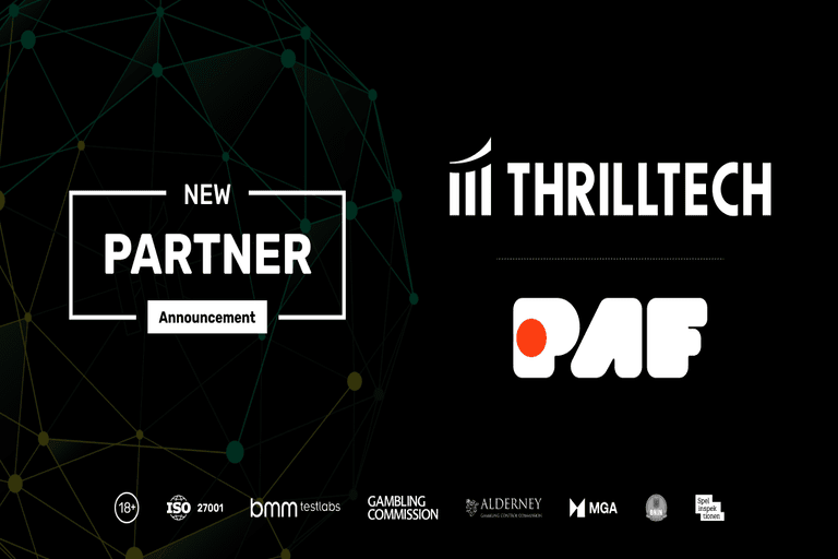 Paf integrates ThrillTech jackpots to boost player engagement