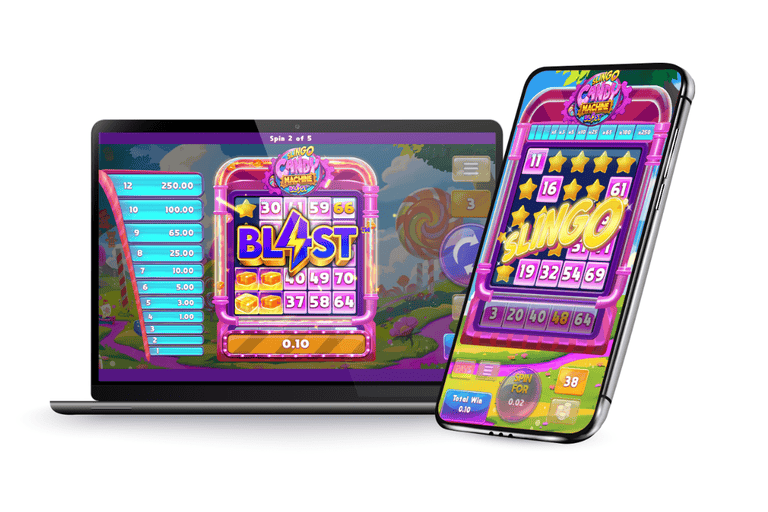 Slingo Candy Machine BL4ST Launches with New BL4ST Mechanic