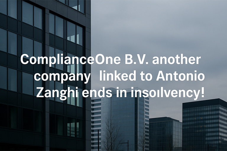 Antonio Zanghi Linked Firm Declared Insolvent in Amsterdam
