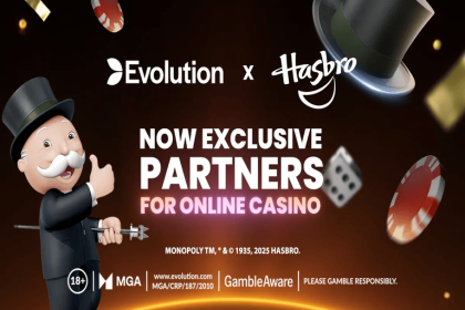 Evolution signs exclusive Hasbro casino games deal