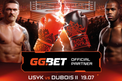 GG.BET Becomes Official Partner of Usyk vs Dubois II Fight