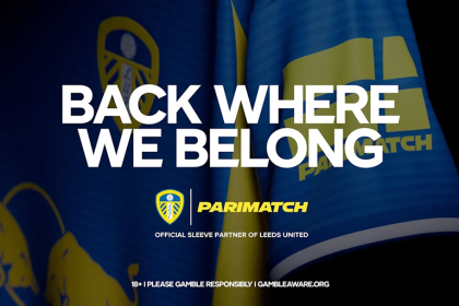 Leeds United reveals new sleeve sponsor Parimatch