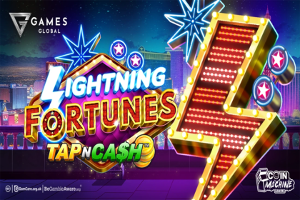 Lightning Fortunes Tap n Cash Slot by Coin Machine Gaming 12 Lightning Fortunes Tap n Cash Slot by Coin Machine Gaming