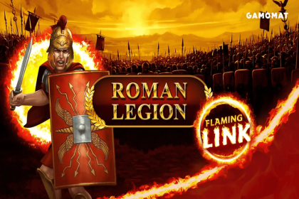 Roman Legion Flaming Link Slot Game by Gamomat