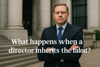 What happens when a director inherits the fallout?