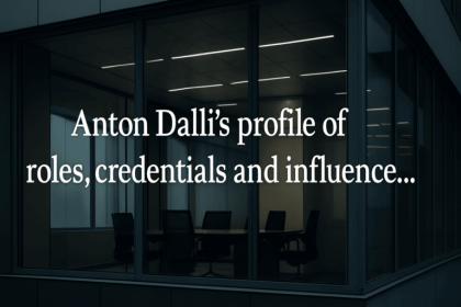 Anton Dalli’s profile of roles, credentials and influence 7 Anton Dalli’s profile of roles, credentials and influence