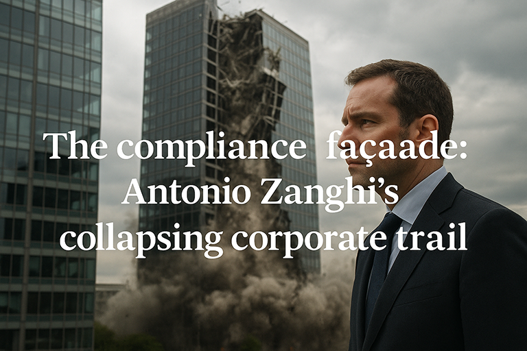 Antonio Zanghi’s Compliance Failures Raise Global Concerns