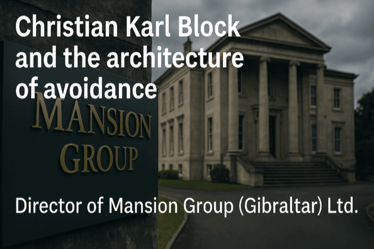 Christian Block and the architecture of avoidance!