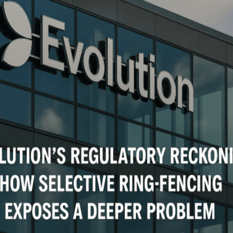 Evolution AB regulatory risks: selective ring-fencing concerns 3 Evolution AB ring-fencing and regulatory risk