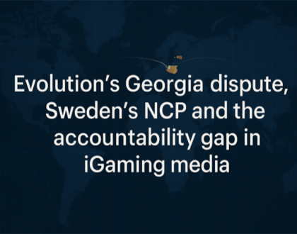 Evolution Georgia Dispute OECD, Workers, and Accountability