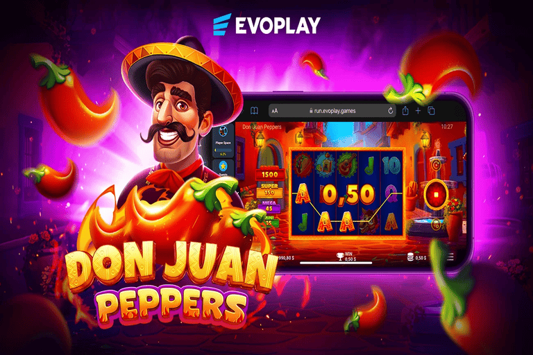 Evoplay launches Don Juan Peppers slot with festive flair