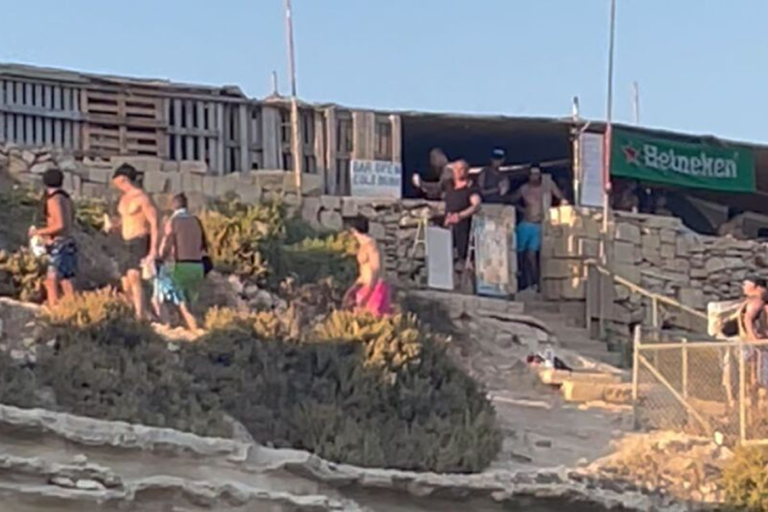 Illegal bar attacks visitors at St Peters Pool Malta