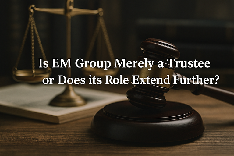 Is EM Group Just a Trustee or an Operational Director?