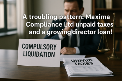 Maxima Compliance: Unpaid Taxes & Director Loan Issues 18 Maxima Compliance: Unpaid Taxes & Director Loan Issues