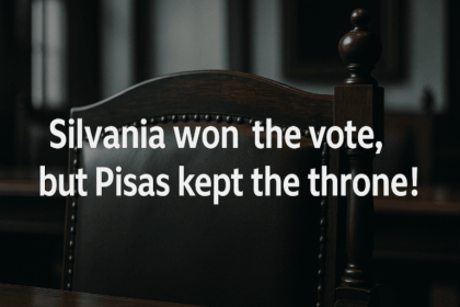 Silvania won the vote, but Pisas kept the throne! 25 Silvania won the vote, but Pisas kept the throne!