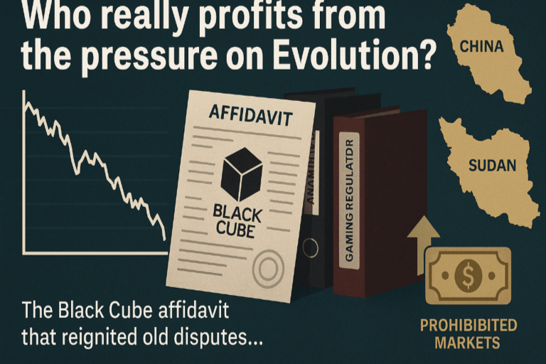 Who really profits from the pressure on Evolution?