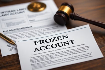 Bank account freezes and judicial oversight in practice