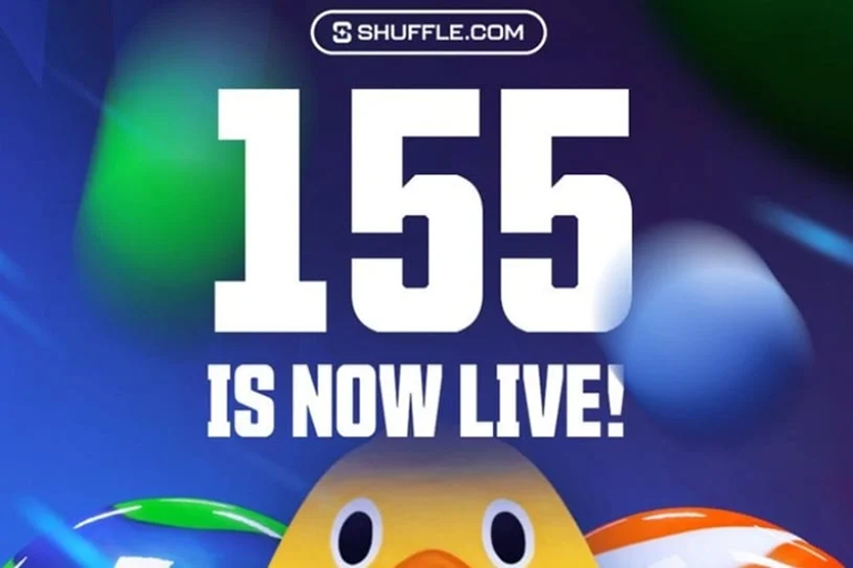 155.io brings live games to Shuffle.com platform