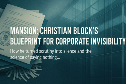 Christian Block’s blueprint for corporate invisibility! 23 Christian Block’s blueprint for corporate invisibility!