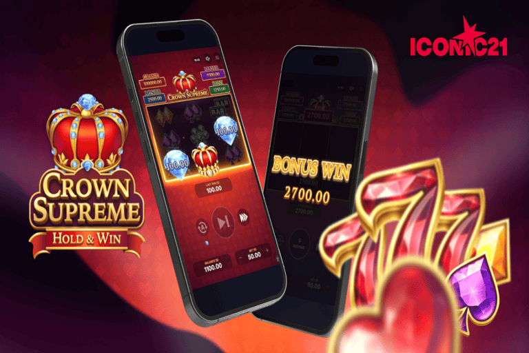 Crown Supreme Hold & Win slot Game by ICONIC21
