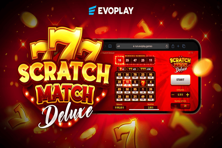 Evoplay Scratch Match Deluxe Slot mit Lucky 777 2 Evoplay Scratch Match Deluxe slot with Lucky 777
