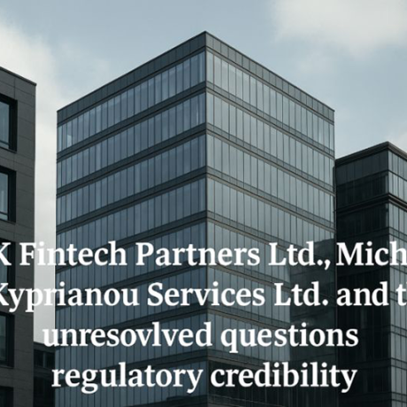 MK Fintech Partners and Regulatory Oversight Questions 3 MK Fintech regulatory oversight