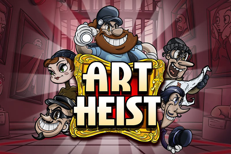 Play Art Heist for free spins and bonus adventure