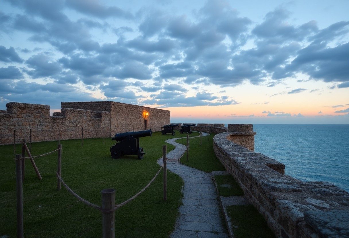 Fort St Elmo Malta after peak season