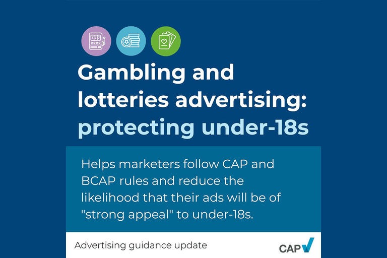CAP and BCAP tighten gambling ad rules to protect minors