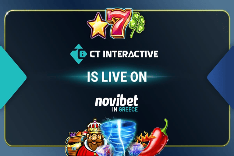 CT Interactive launches games on Novibet Greece