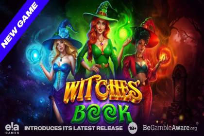 ELA Games unveils magical new slot Witches’ Book 6 ELA Games unveils magical new slot Witches’ Book