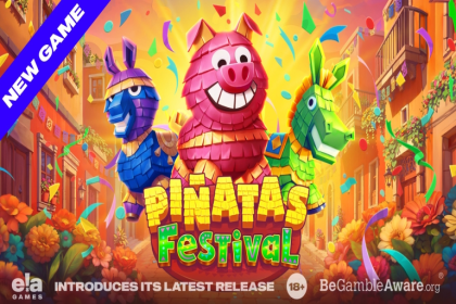 Piñatas Festival slot game by ELA Games