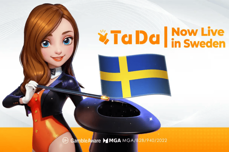TaDa Gaming enters regulated Sweden iGaming market