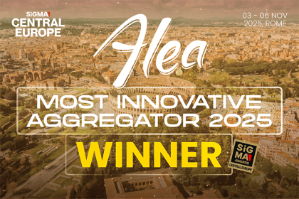 Alea wins Most Innovative Aggregator 2025 at SiGMA