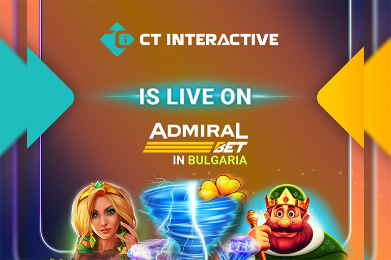 CT Interactive partners with Admiralbet.bg in Bulgaria