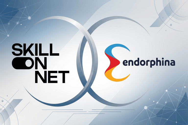 Endorphina teams up with SkillOnNet for global reach