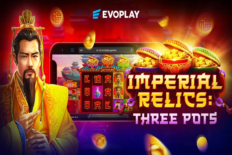 Imperial Relics: Three Pots slot by Evoplay