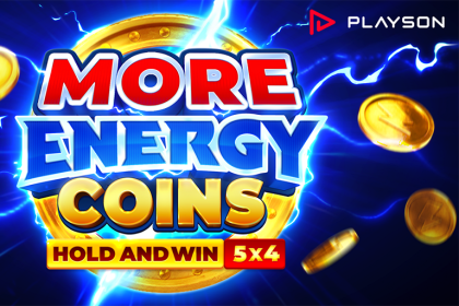 Playson launches More Energy Coins: Hold and Win slot