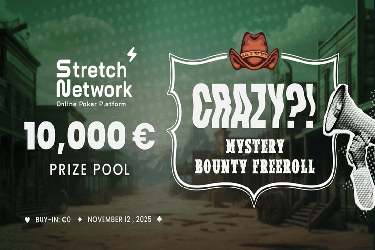 Stretch Network introduces €10k poker freeroll event