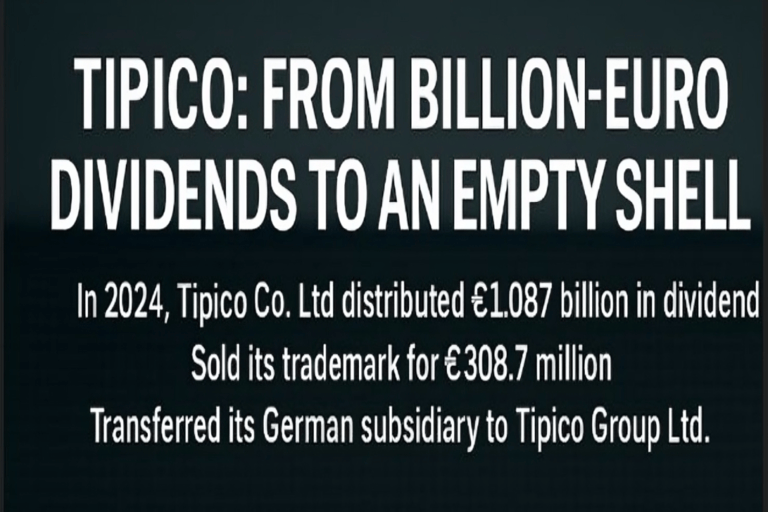 Tipico: From Billion-Euro Dividends to an Empty Shell!