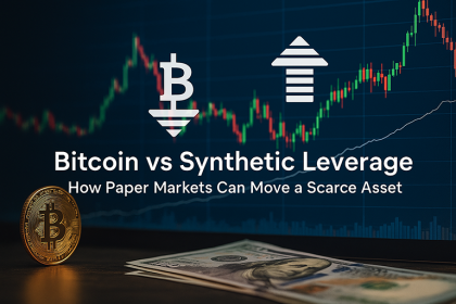 How Synthetic Leverage Shapes Bitcoin’s Price