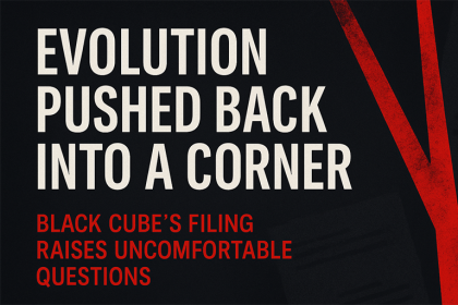 Black Cube Strikes Back: Evolution’s Biggest Challenge
